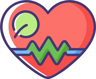 心脏救助医疗UI图标png免抠