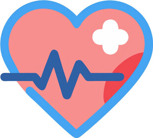 心脏救助医疗UI图标png免抠