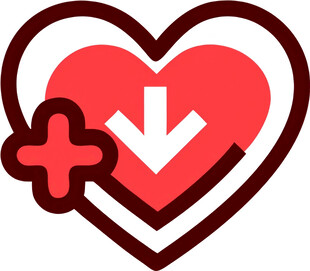 心脏救助医疗UI图标png免抠