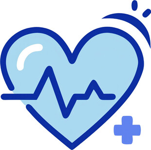 心脏救助医疗UI图标png免抠