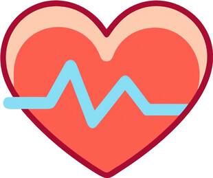 心脏救助医疗UI图标png免抠