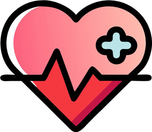 心脏救助医疗UI图标png免抠
