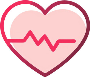 心脏救助医疗UI图标png免抠