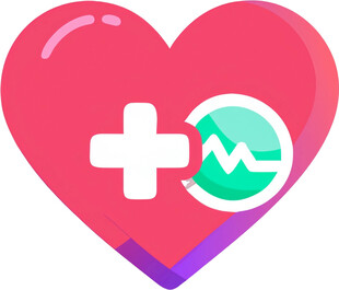 心脏救助医疗UI图标png免抠