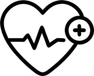心脏救助医疗UI图标png免抠