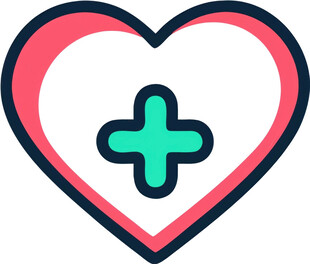 心脏救助医疗UI图标png免抠