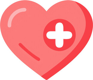 心脏救助医疗UI图标png免抠