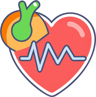 心脏救助医疗UI图标png免抠