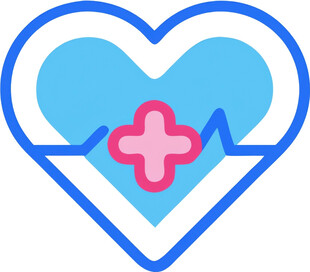 心脏救助医疗UI图标png免抠