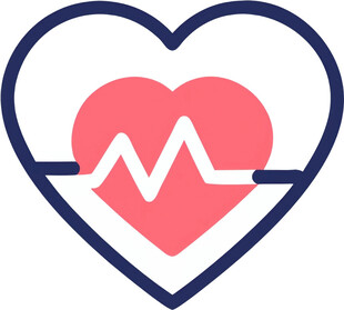 心脏救助医疗UI图标png免抠