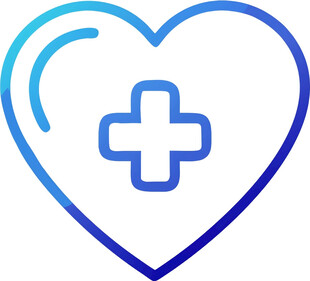 心脏救助医疗UI图标png免抠