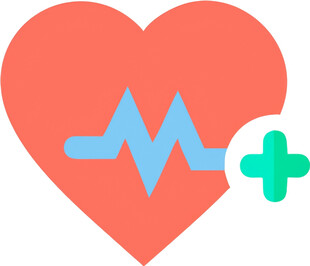 心脏救助医疗UI图标png免抠