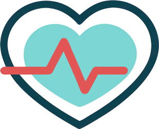 心脏救助医疗UI图标png免抠