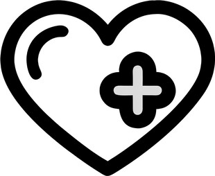 心脏救助医疗UI图标png免抠