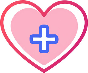 心脏救助医疗UI图标png免抠