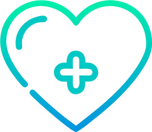 心脏救助医疗UI图标png免抠