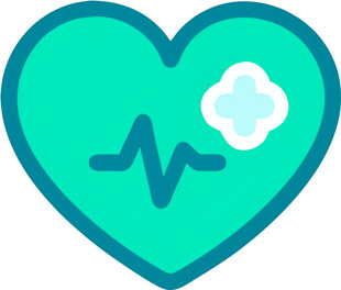 心脏救助医疗UI图标png免抠