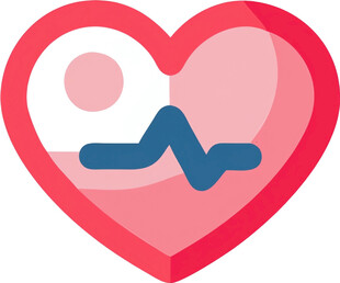 心脏救助医疗UI图标png免抠