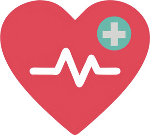 心脏救助医疗UI图标png免抠