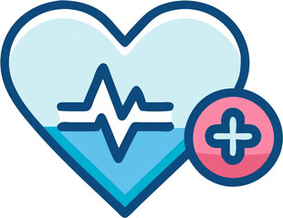 心脏救助医疗UI图标png免抠