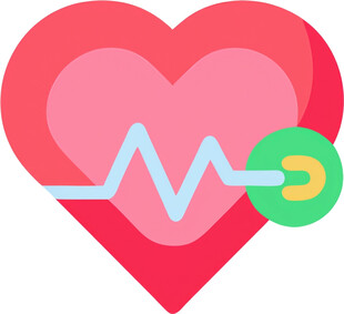 心脏救助医疗UI图标png免抠