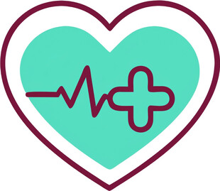 心脏救助医疗UI图标png免抠