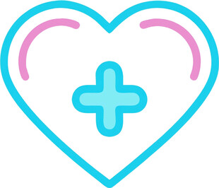 心脏救助医疗UI图标png免抠