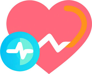 心脏救助医疗UI图标png免抠