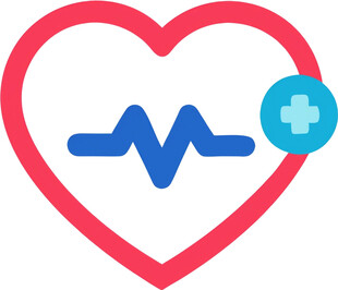 心脏救助医疗UI图标png免抠