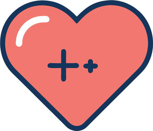 心脏救助医疗UI图标png免抠