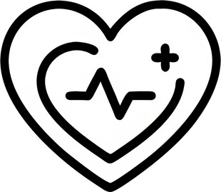 心脏救助医疗UI图标png免抠