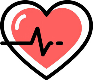 心脏救助医疗UI图标png免抠