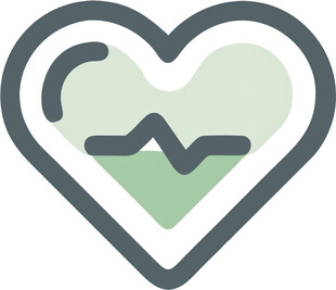 心脏救助医疗UI图标png免抠