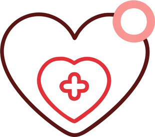 心脏救助医疗UI图标png免抠