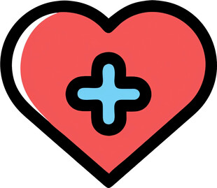 心脏救助医疗UI图标png免抠