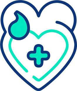 心脏救助医疗UI图标png免抠