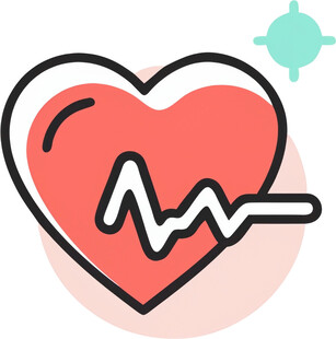 心脏救助医疗UI图标png免抠