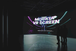 大屏幕贴图样机