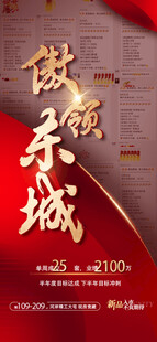 地产热销促销海报