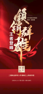 地产热销喜报海报