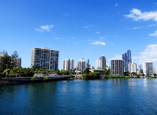 黄金海岸城市风光