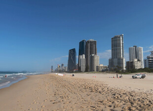 黄金海岸海滨风景