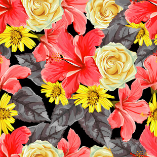 精美写实植物花卉