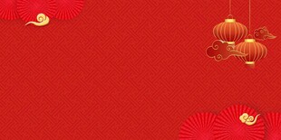 红色背景海报展板图片