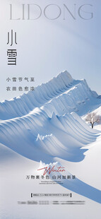 小雪海报