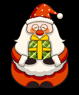 圣诞节卡通插画素材