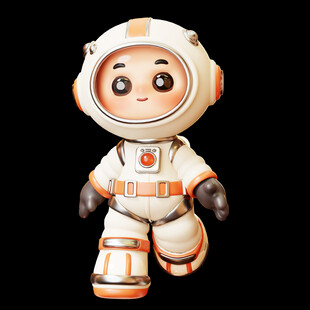3D卡通宇航员
