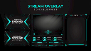 网络游戏科技边框