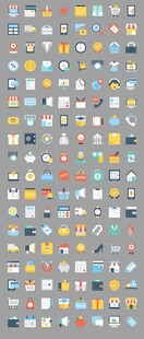 电子商务类图标UI