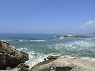 大海 海岛 海浪 